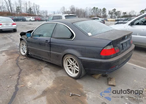 2002 BMW 330Ci z USA, uszkodzony, nr VIN WBABN53402JU27212